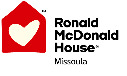 Ronald McDonald House of Missoula logo with a house and heart.
