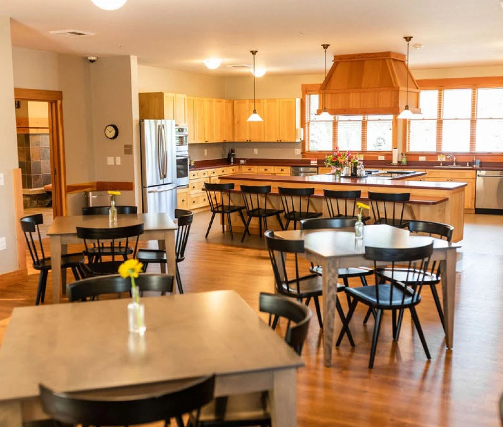 Ronald McDonald House Missoula dining room