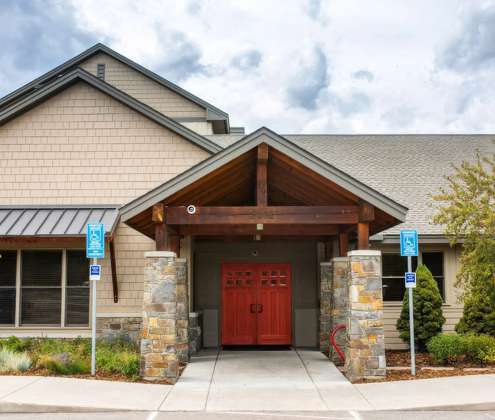 Ronald McDonald House Missoula main entrance